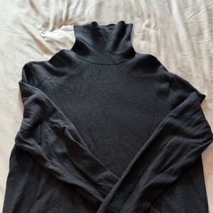 Banana Republic Charcoal Turtleneck Sweater
